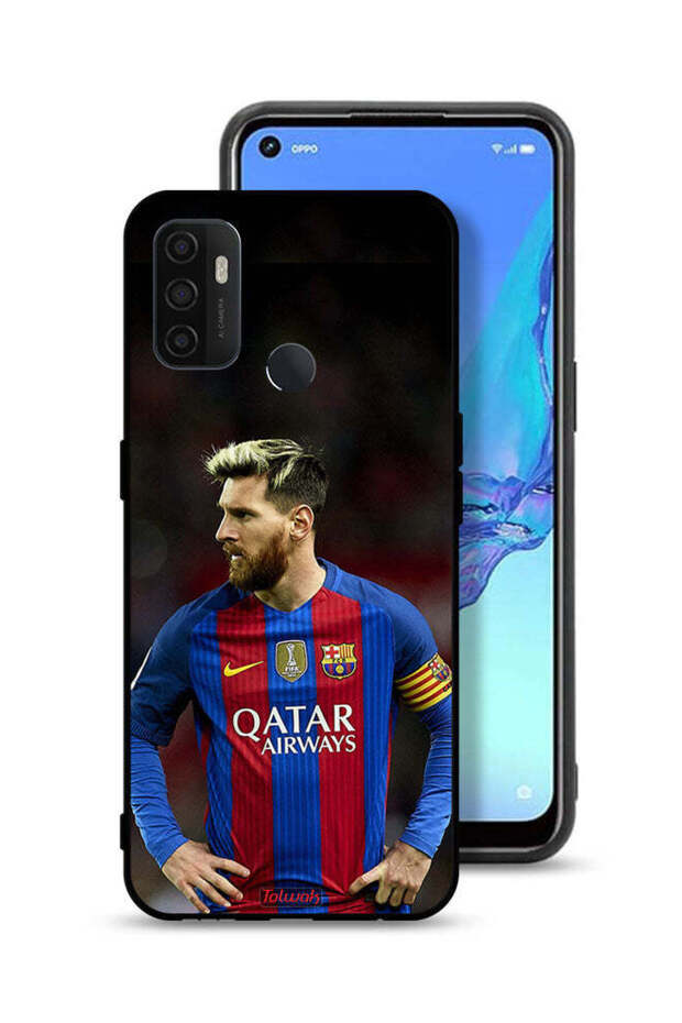جراب حماية Oppo A32 ميسي برشلونة