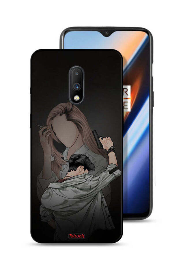 OnePlus 7 Protective Case Cover Gang Of Couple