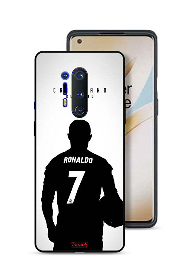 غطاء حماية لهاتف OnePlus 8 Pro بقناع كريستيانو رونالدو