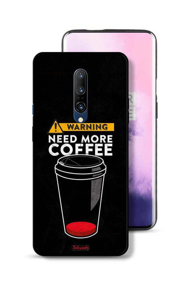 غطاء حماية لهاتف OnePlus 7 Pro - هل تحتاج إلى المزيد من القهوة؟