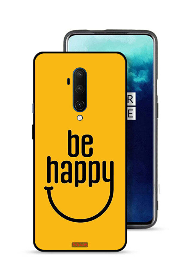 OnePlus 7T Pro Protective Case Cover Be Happy