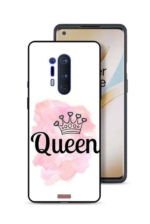 غطاء حماية لهاتف OnePlus 8 Pro بتصميم Queen Art