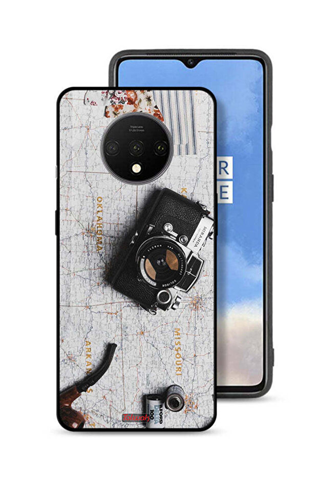 OnePlus 7T Protective Case Cover Vintage Camera