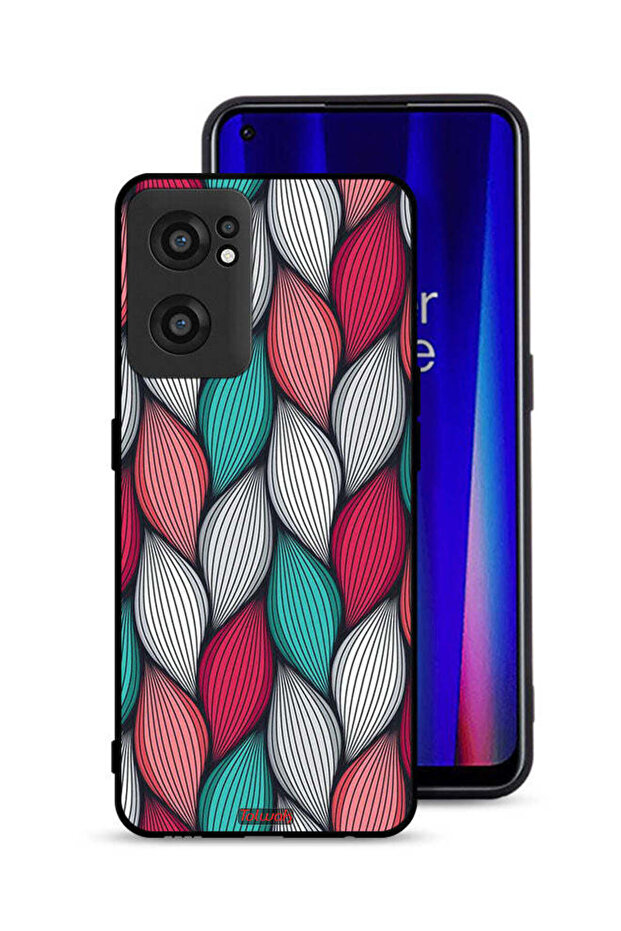 OnePlus Nord CE 2 5G Protective Case Cover Feather Pattern