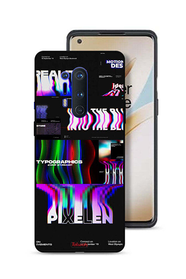 غطاء حماية لهاتف OnePlus 8 Pro بتصميم متحرك