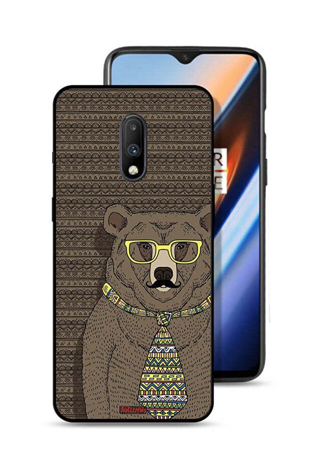 OnePlus 7 Protective Case Cover Mr Wolf