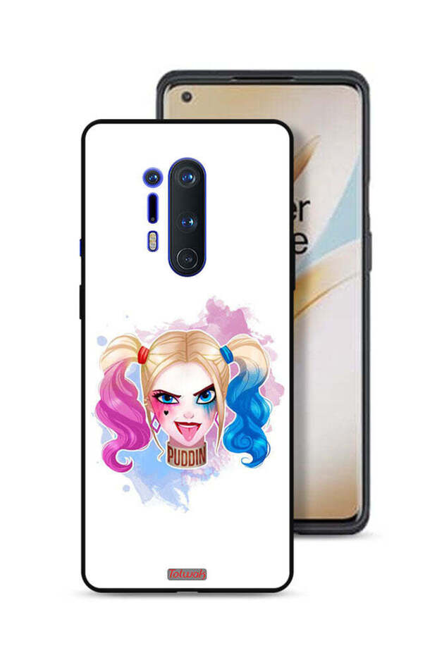 غطاء حماية لهاتف OnePlus 8 Pro برسومات هارلي كوين