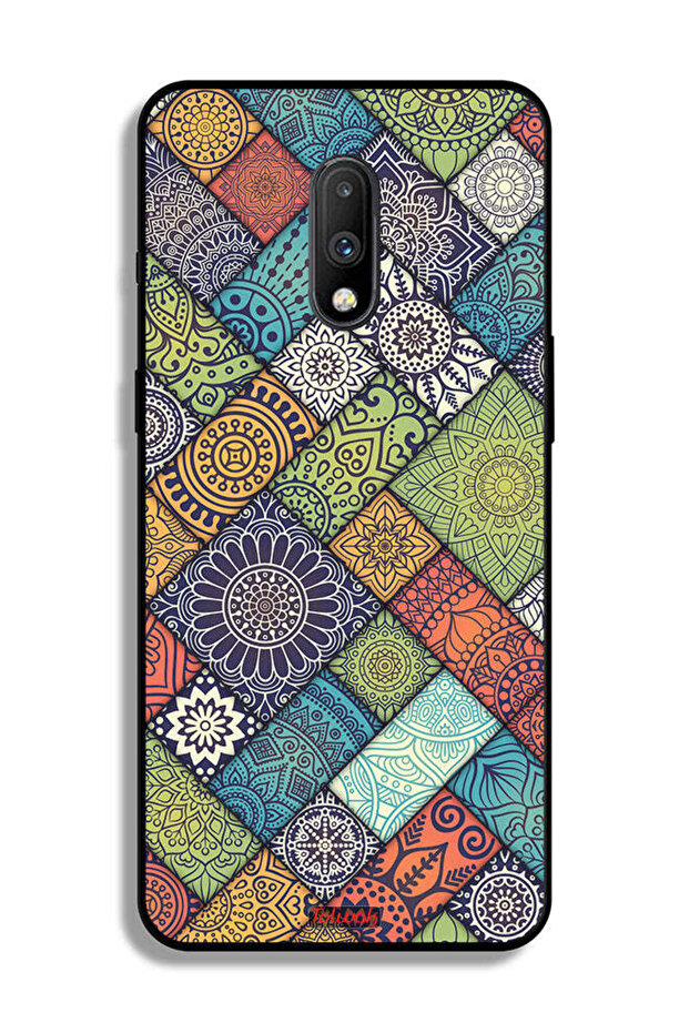 غطاء حماية لهاتف OnePlus 7 بنمط ماندالا - 2