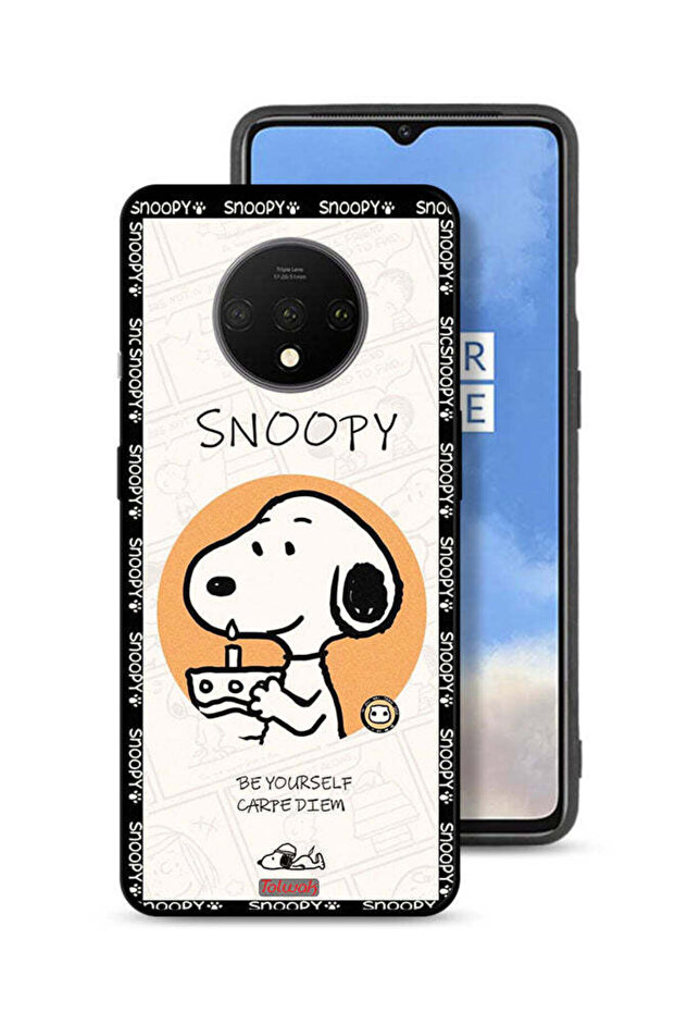 OnePlus 7T Protective Case Cover Snoopy Be Yourself