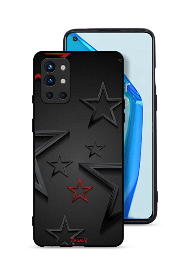 غطاء حماية بنقشة نجوم لهاتف OnePlus 9R 5G