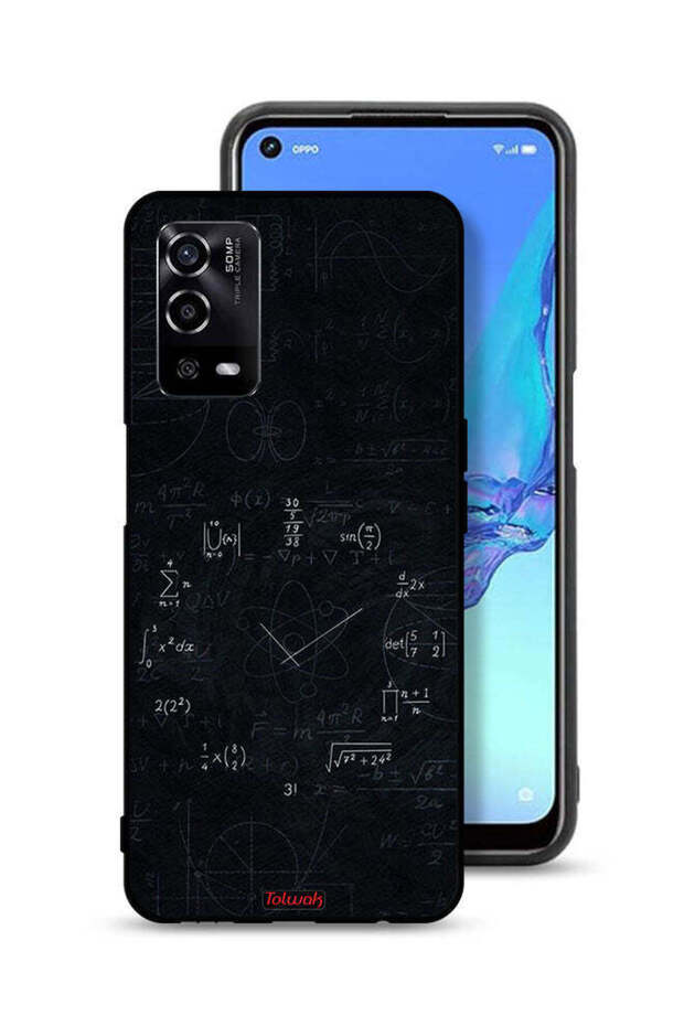 غطاء حماية لهاتف Oppo A55 4G بتصميم ساعة رياضية