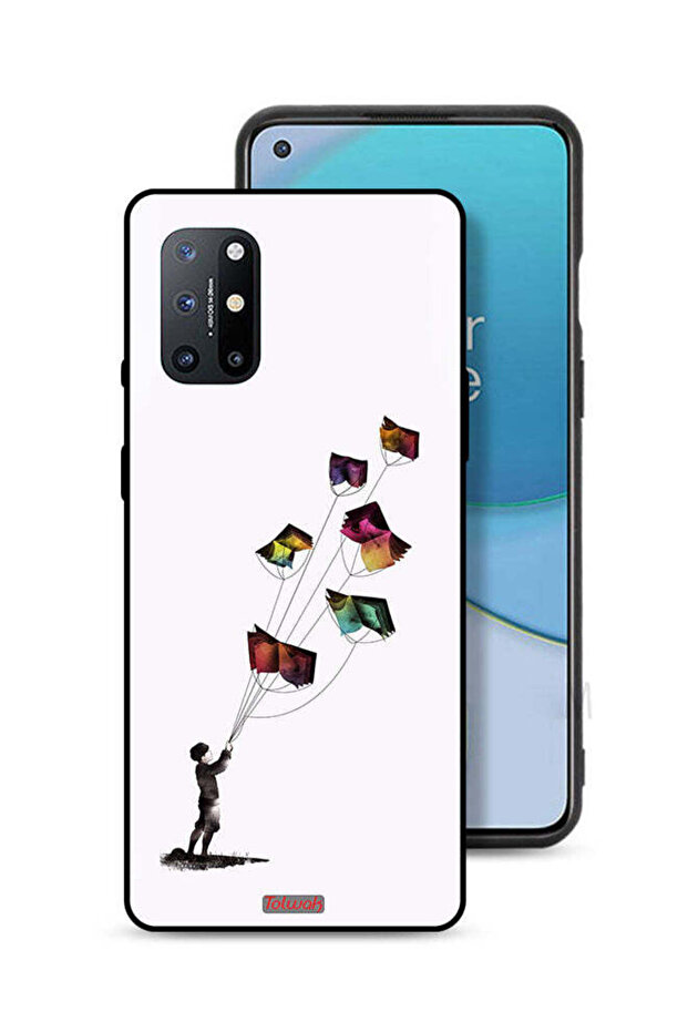 غطاء حماية لهاتف OnePlus 8T Plus 5G بتصميم طائرات ورقية