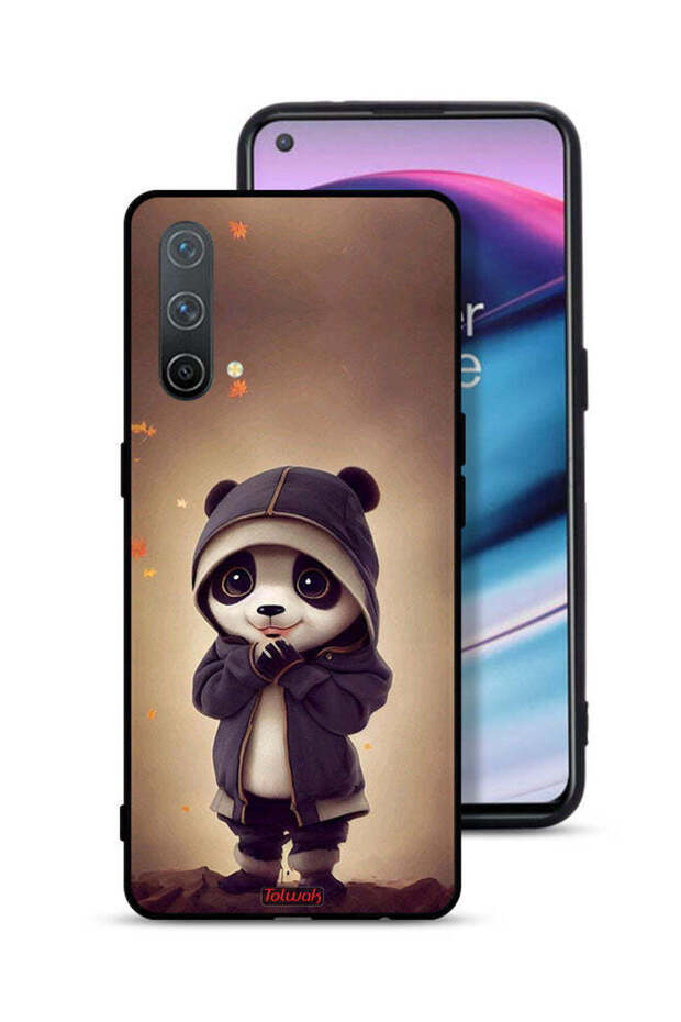 غطاء حماية OnePlus Nord CE 5G بتصميم الباندا الصغير اللطيف