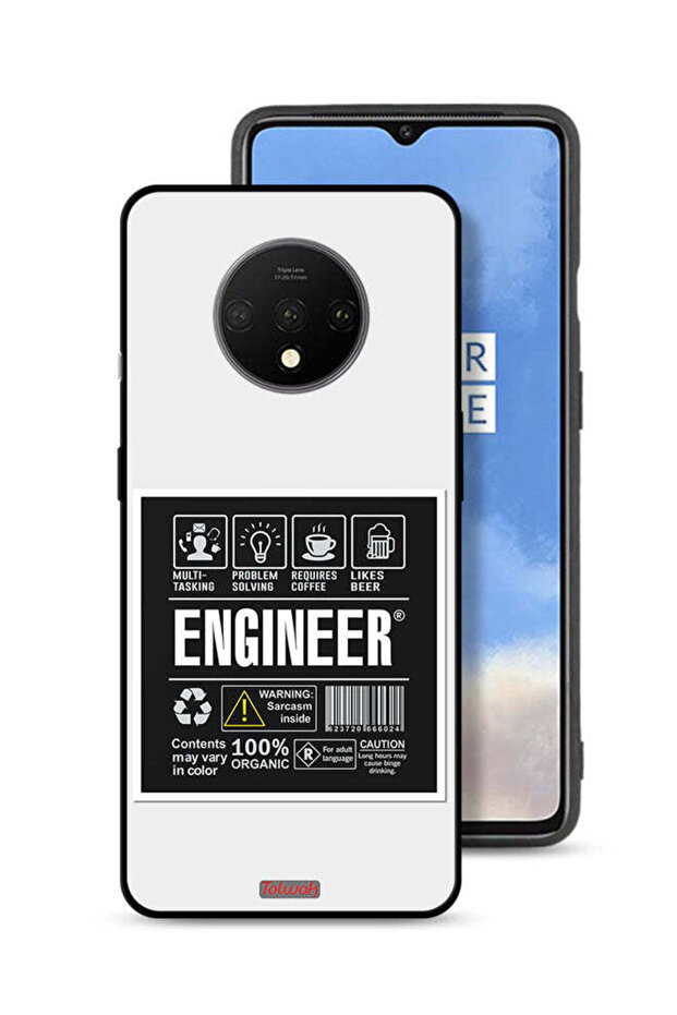 OnePlus 7T Protective Case Cover Engineer Sticker
