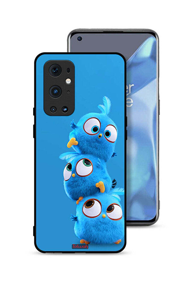 غطاء حماية لهاتف OnePlus 9 Pro 5G بنقشة طيور لطيفة