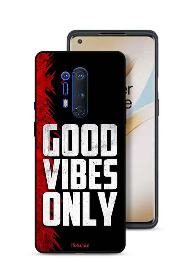 غطاء حماية لهاتف OnePlus 8 Pro - Good Vibes Only