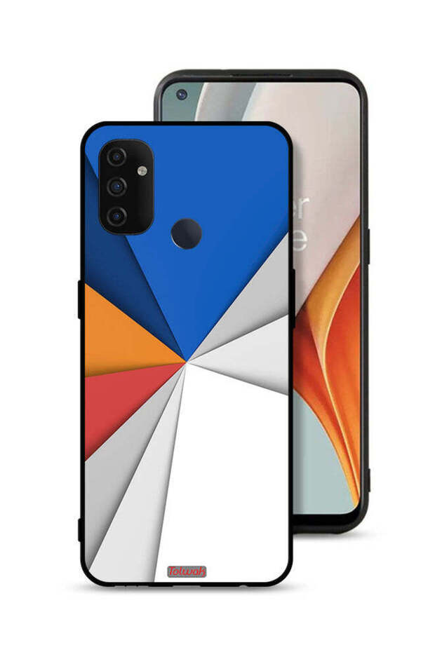 غطاء حماية OnePlus Nord N100 مصنوع من مادة مطابقة للفن التجريدي
