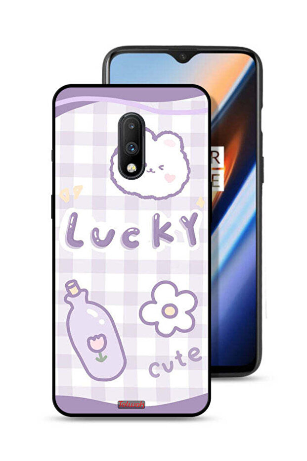 OnePlus 7 Protective Case Cover Lucky Cute