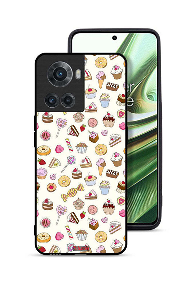 OnePlus 10R 5G Protective Case Cover Pattern Of Favorite Items