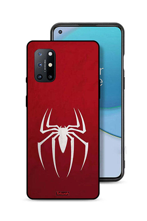 غطاء حماية لهاتف OnePlus 8T 5G بتصميم Spider Icon