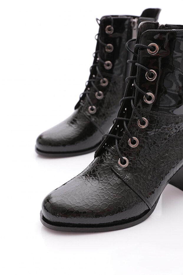 702 Kadin Topuklu Bot - 4