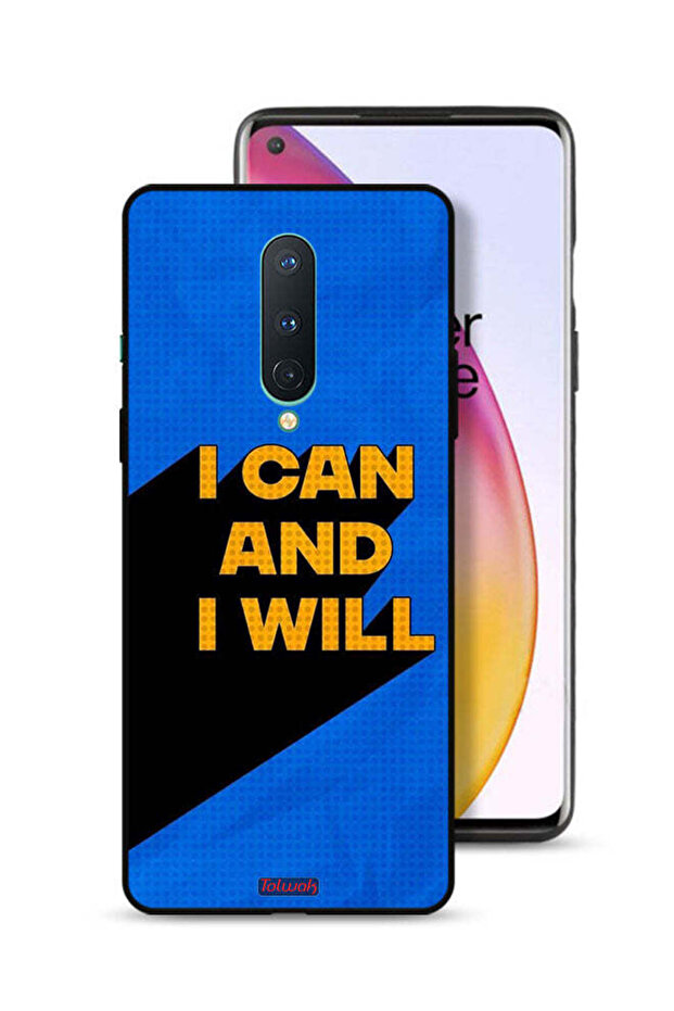 غطاء حماية لهاتف OnePlus 8 - أنا أستطيع وسأفعل