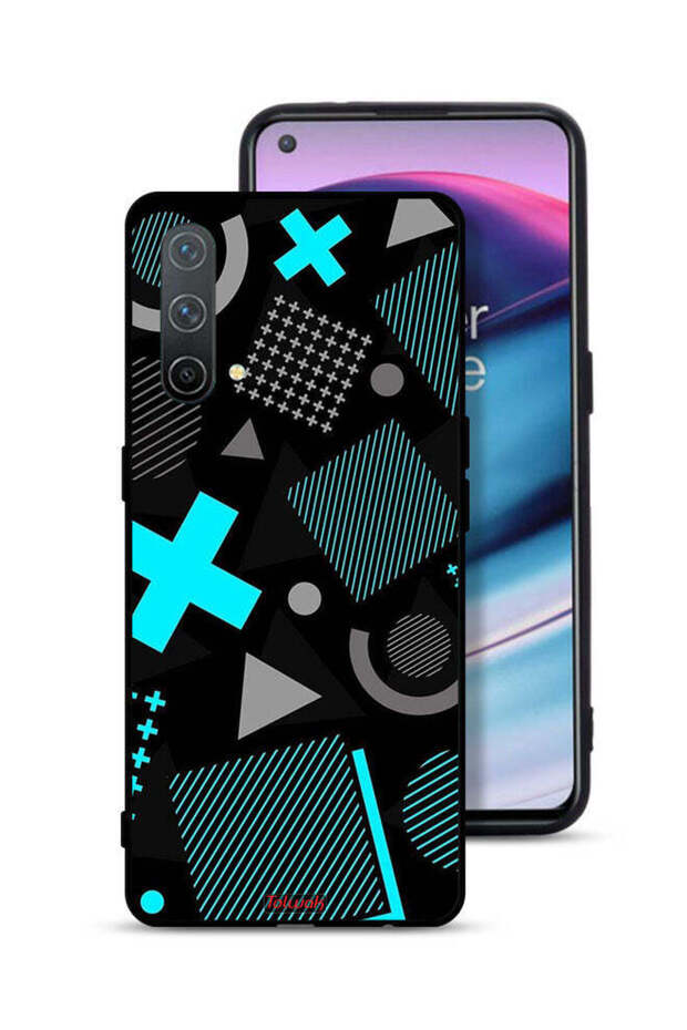 غطاء حماية لهاتف OnePlus Nord CE 5G برسومات أيقونات لعبة Squid