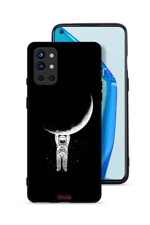 OnePlus 9R 5G Protective Case Cover Hanging From Moon
