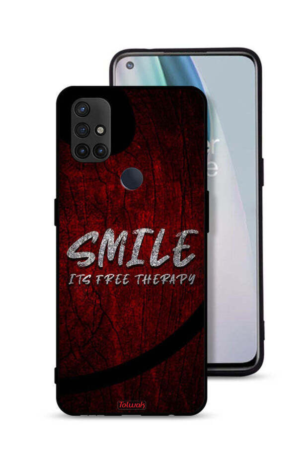 OnePlus Nord N10 5G Protective Case Cover Smile Its Free Therapy