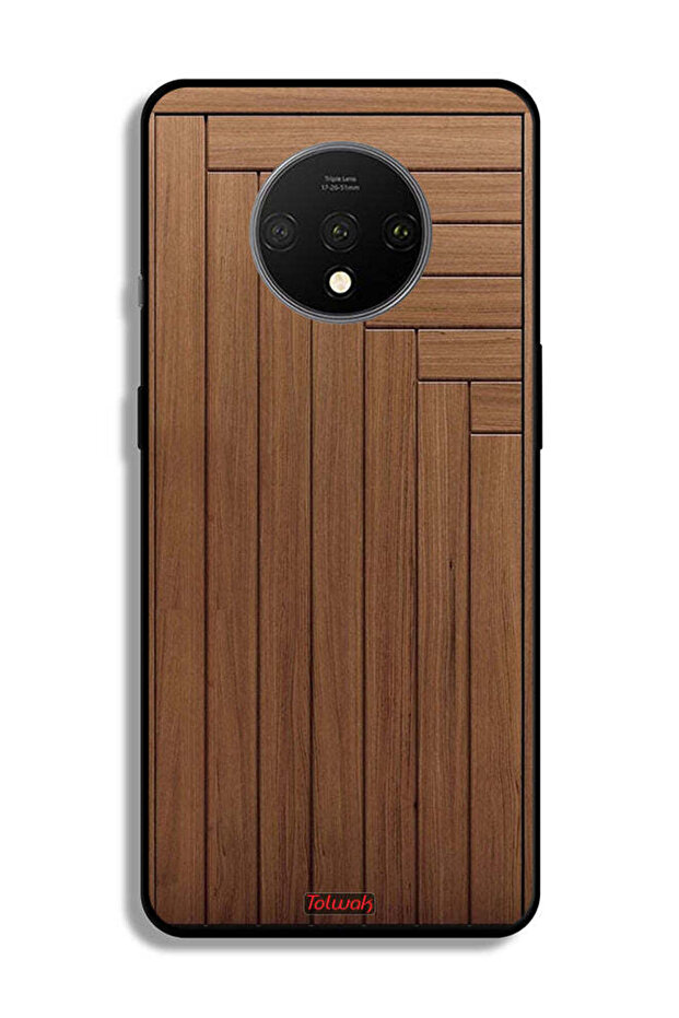 غطاء حماية لجهاز OnePlus 7T بنمط باب - 2