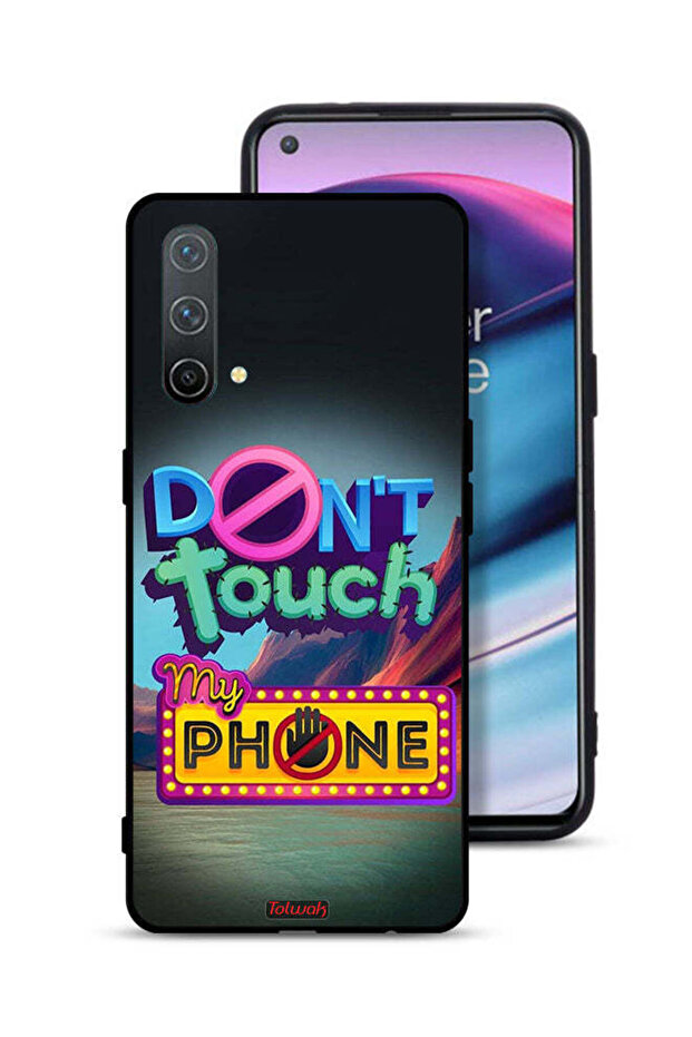 OnePlus Nord CE 5G Protective Case Cover Do Not Touch My Phone