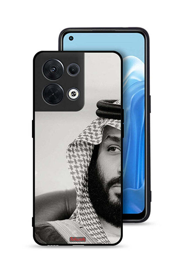 غطاء حماية لهاتف Oppo Reno8 5G محمد بن سلمان