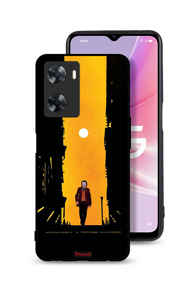 غطاء حماية Oppo A57s بتصميم جوكر، عمل فني رقمي تجريدي