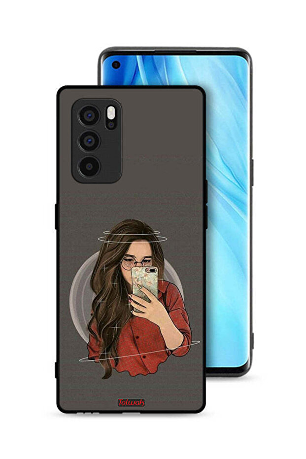 غطاء حماية لهاتف Oppo Reno6 Pro 5G لالتقاط صور سيلفي
