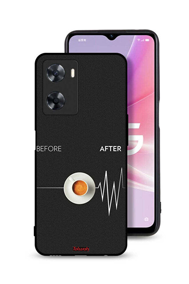 Oppo A77s Protective Case Cover Before After