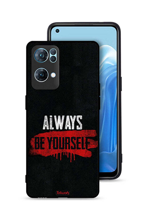 غطاء حماية لهاتف Oppo Reno7 Pro 5G كن دائمًا على طبيعتك