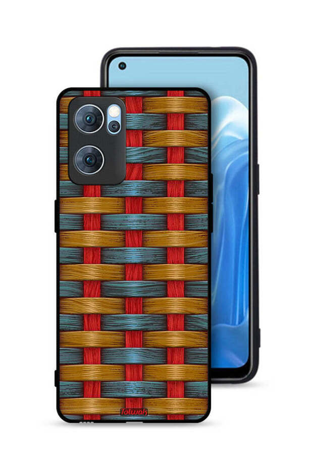 غطاء حماية لهاتف Oppo Reno7 5G بنمط فني - 1