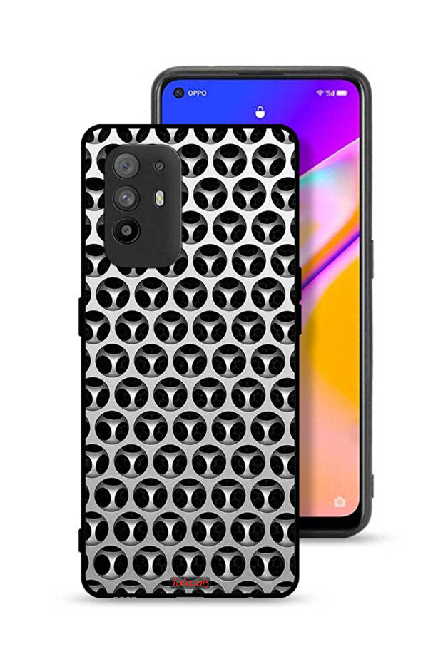 Oppo A95 5G Protective Case Cover Horology Hands Pattern