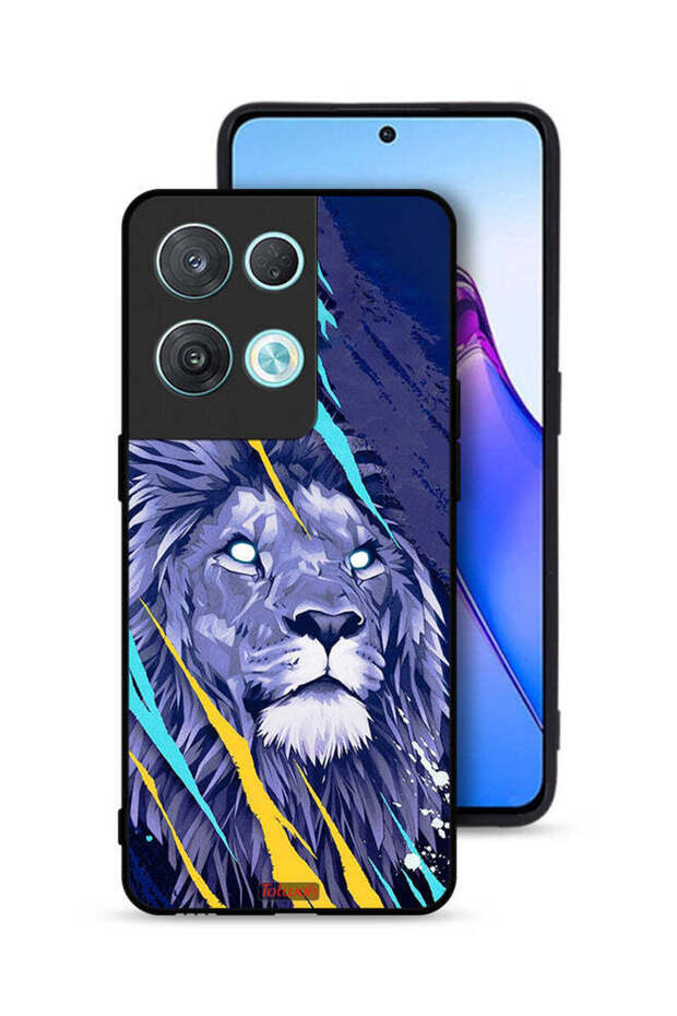 غطاء حماية لهاتف Oppo Reno8 Pro 5G الأسد الملك