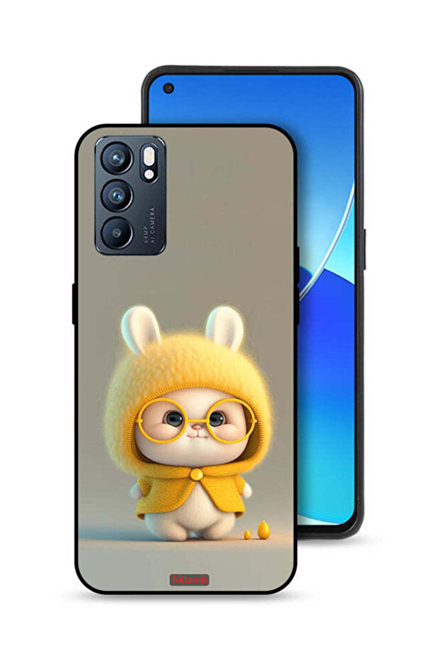 Oppo Reno6 5G Protective Case Cover Baby Rabbit