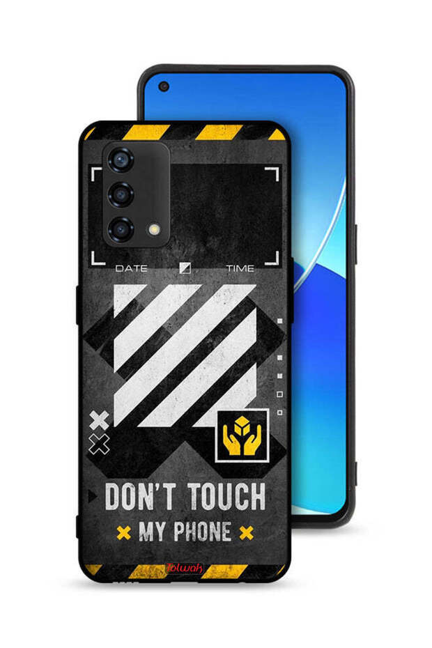 Oppo A95 4G Protective Case Cover Do Not Touch My Phone
