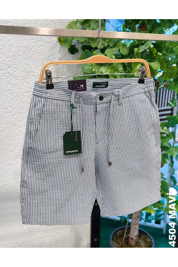 Erkek keten bermuda şort 4505 - 1
