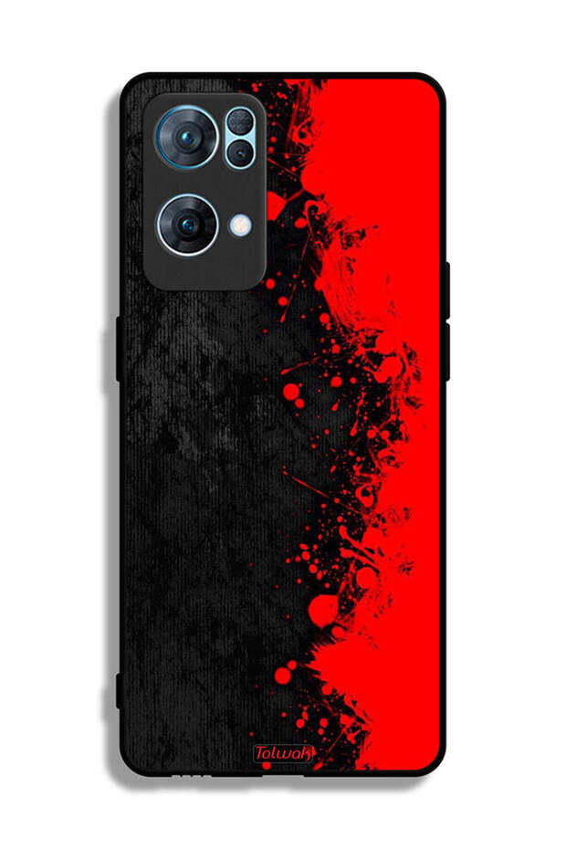 Oppo Reno7 Pro 5G Protective Case Cover Paint Abstract Pattern - 2