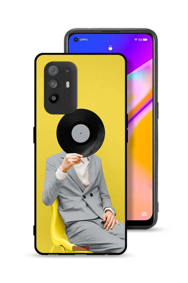 غطاء حماية Oppo A95 5G بتصميم فن تجريدي من دي جي