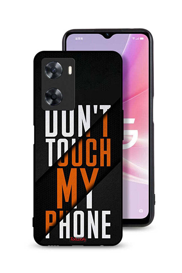 Oppo A57s Protective Case Cover Do Not Touch My Phone