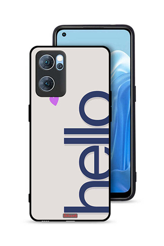 Oppo Reno7 5G Protective Case Cover Hello - 1