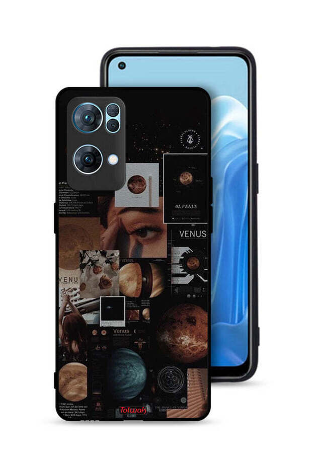 غطاء حماية لهاتف Oppo Reno7 Pro 5G بتصميم فينوس آرت