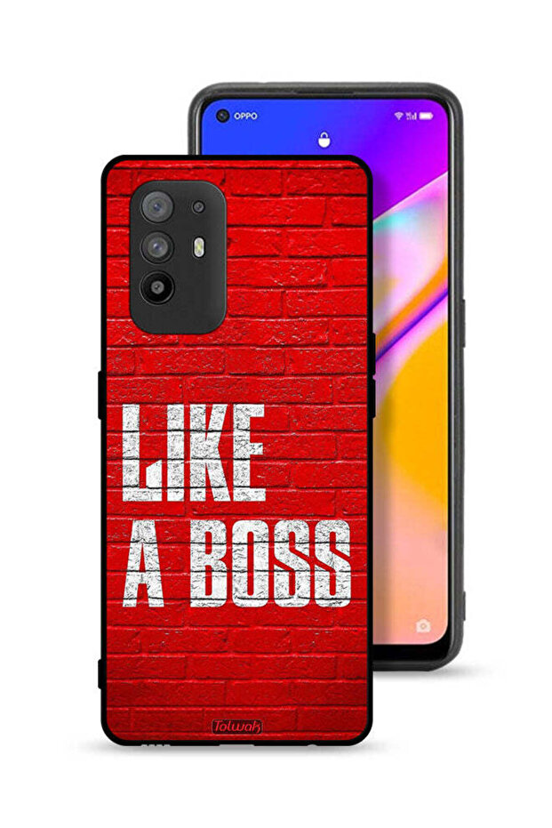غطاء حماية لهاتف Oppo A95 5G مثل الزعيم