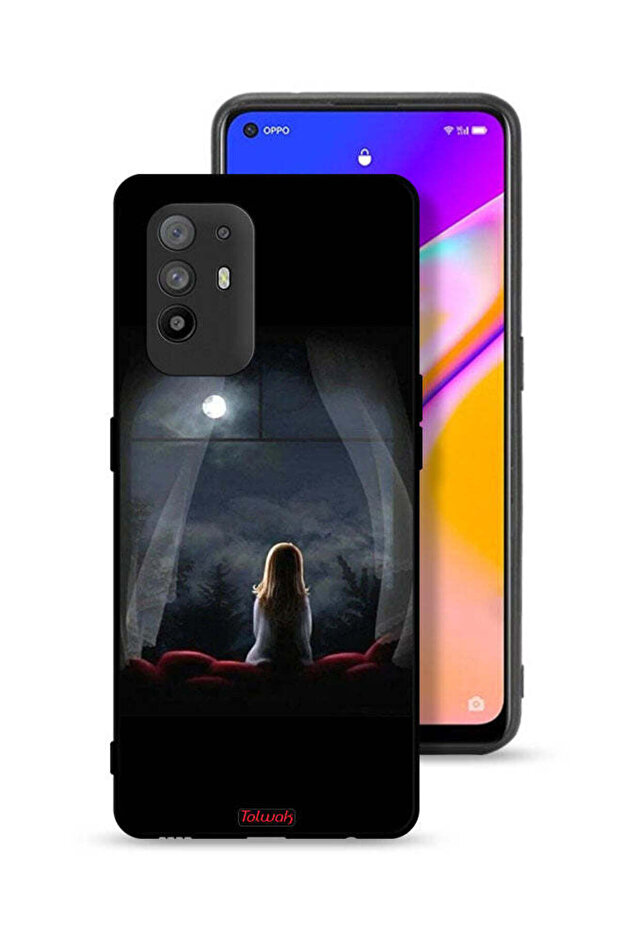 غطاء حماية لهاتف Oppo A95 5G - خيالات ليلية