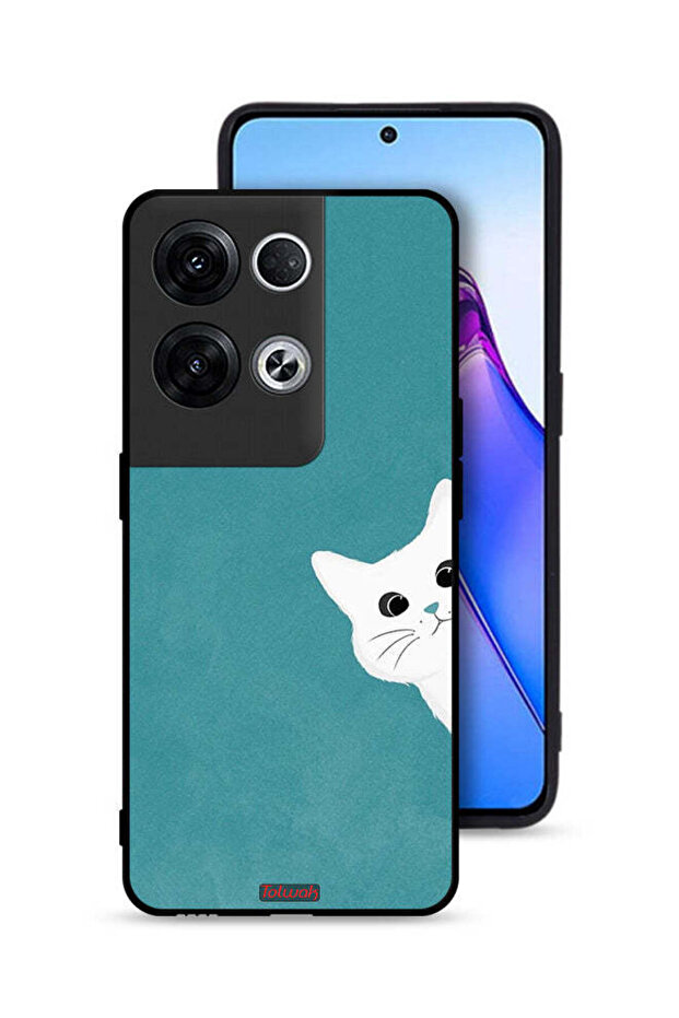Oppo Reno8 Pro Plus 5G Protective Case Cover Cat Appearing